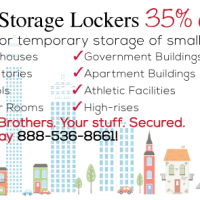 Mini storage locker sale
