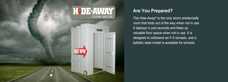 Hide-Away Storm Shelters